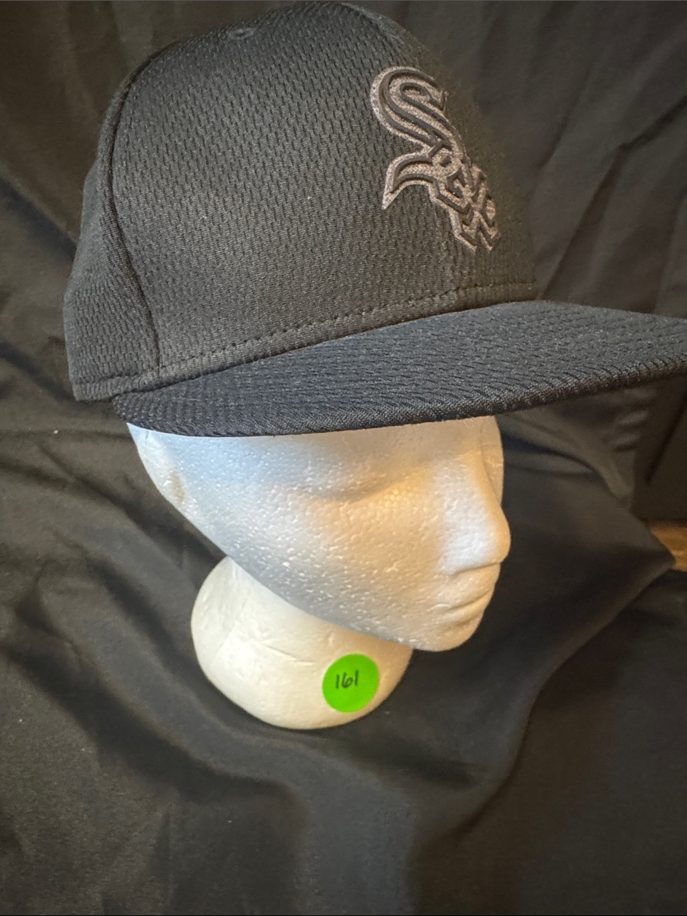 White Sox Black Baseball Cap